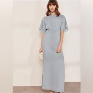 Reiss Sky Blue Formal Evening Dress Bridemaids dress